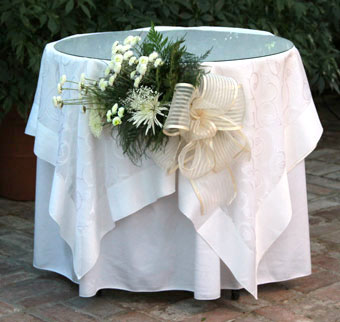 Side Table - The Conservatory Garden Wedding Venue, St. Louis, MO