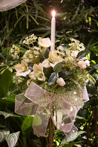 Memory Candelabra - The Conservatory Garden Wedding Venue, St. Louis, MO