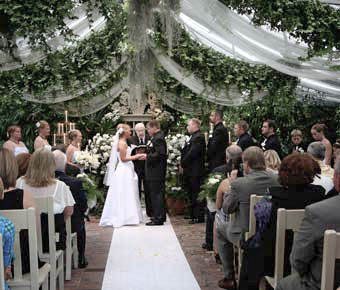 Conservatory Garden Wedding Venue St. Louis, MO